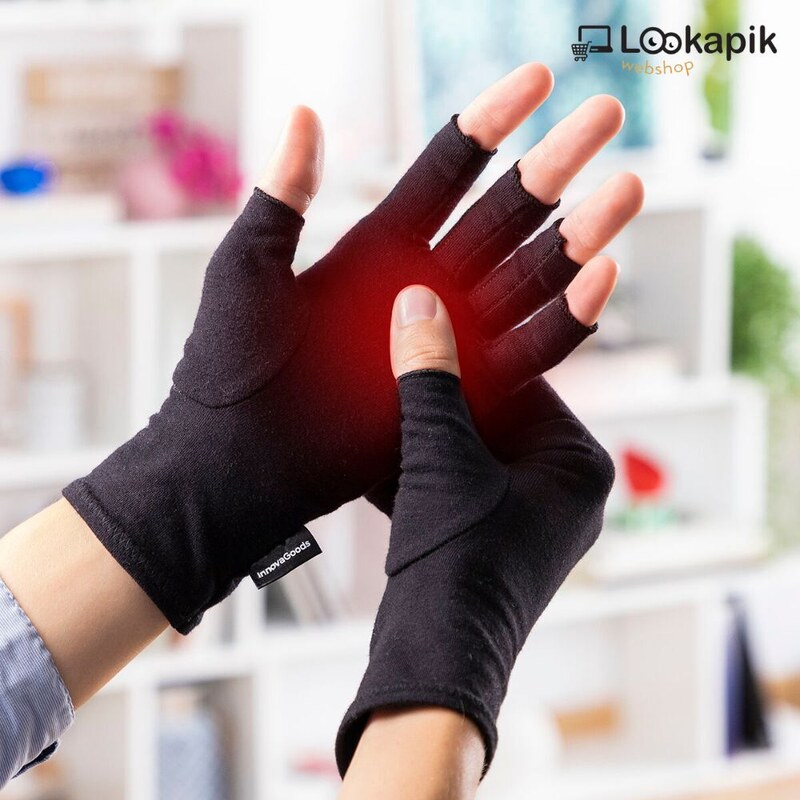 Lookapik Kompresijske rukavice za artritis - ARVES - S (19,5 x 7 x 0,5 cm)