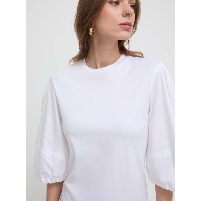 Bluza Max Mara Leisure za žene, boja: bijela, bez uzorka