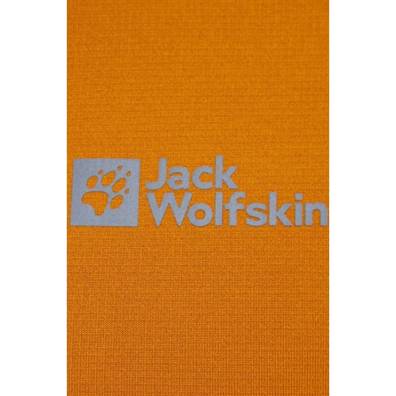 Sportska dukserica Jack Wolfskin Gravex Thermo boja: žuta, bez uzorka, 1711581