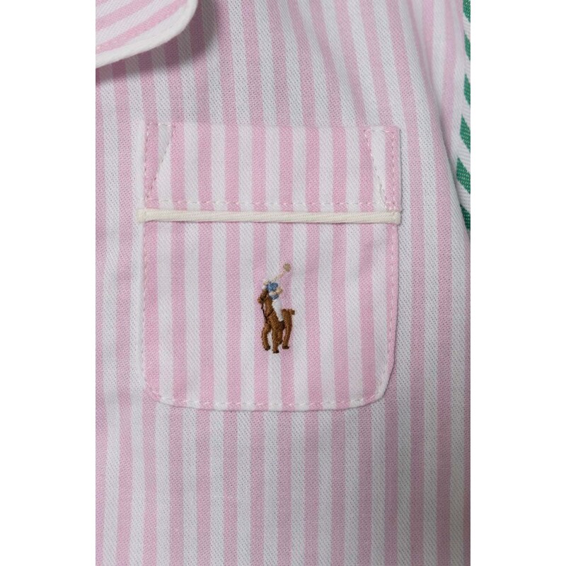 Dječja pamučna pidžama Polo Ralph Lauren bez uzorka