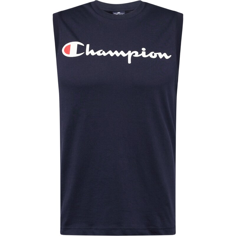 Champion Authentic Athletic Apparel Majica morsko plava / krvavo crvena / bijela