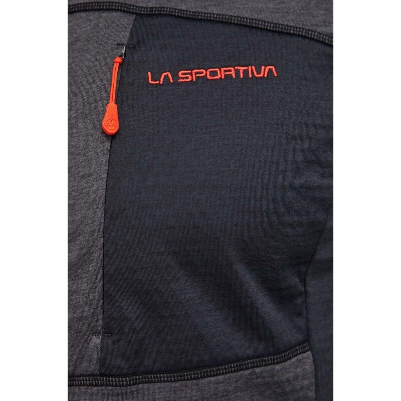 Sportska dukserica LA Sportiva True North boja: siva, s uzorkom, P52900322