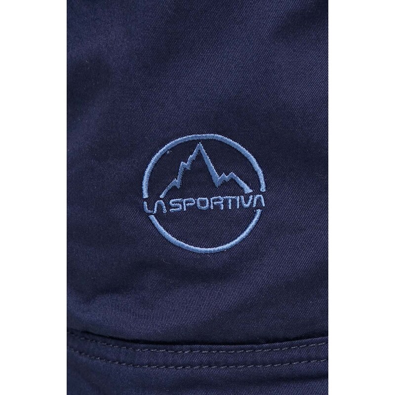 Kratke hlače LA Sportiva Joya za žene, boja: tamno plava, bez uzorka, srednje visoki struk, O72643644