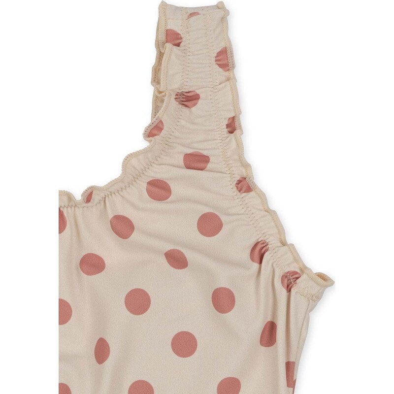 Dječji jednodijelni kupaći kostim Konges Sløjd boja: ružičasta