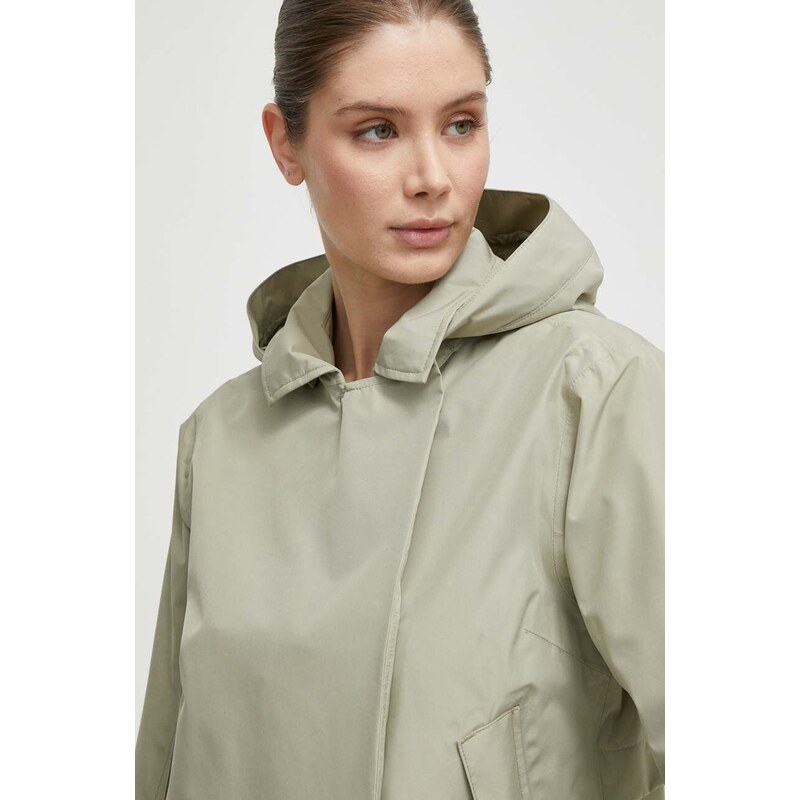 Kišna jakna Helly Hansen T2 za žene, boja: zelena, 53934
