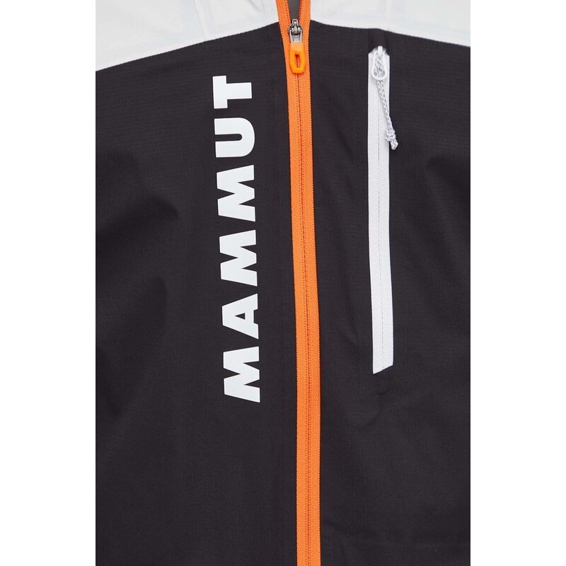 Kišna jakna Mammut Aenergy za muškarce, boja: crna