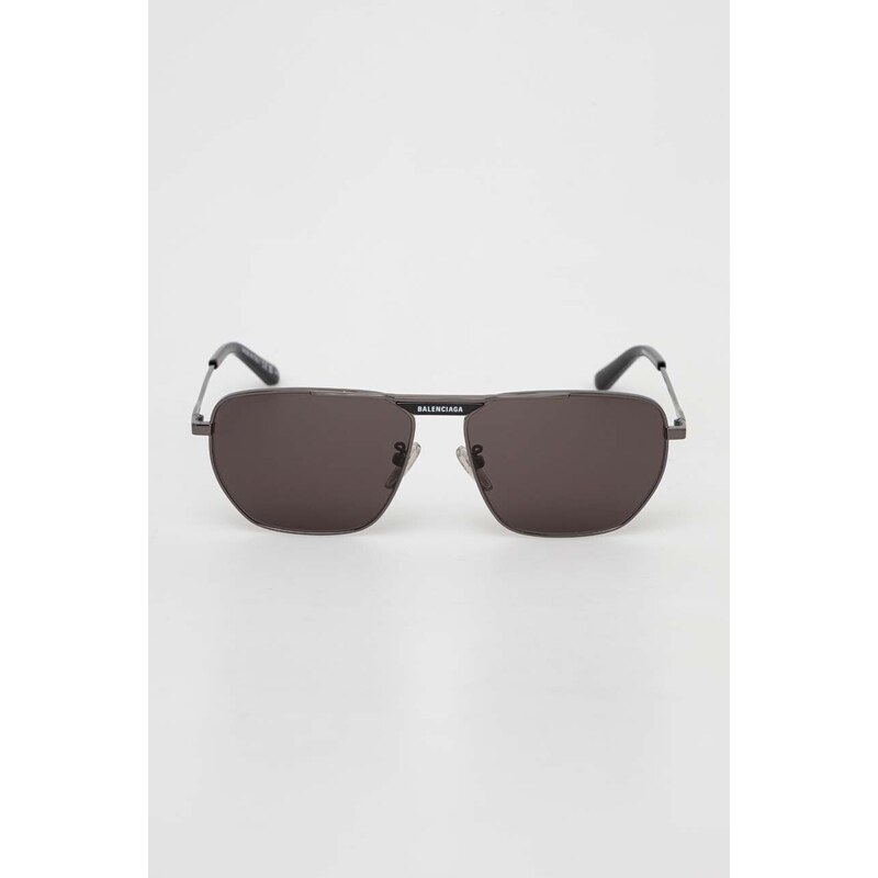 Sunčane naočale Balenciaga za muškarce, boja: siva, BB0298SA