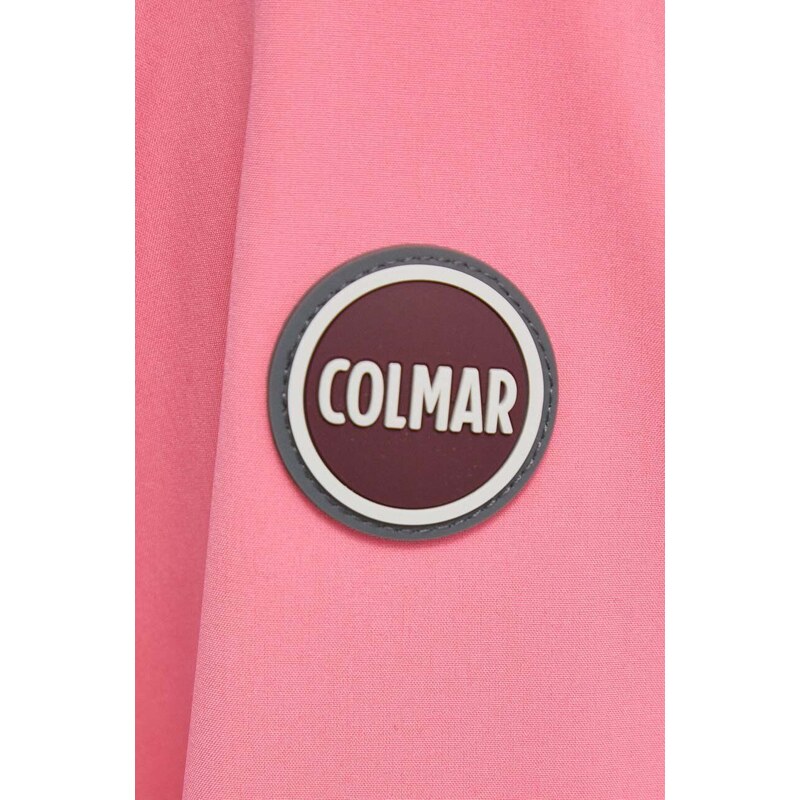 Jakna Colmar za žene, boja: ružičasta, za prijelazno razdoblje