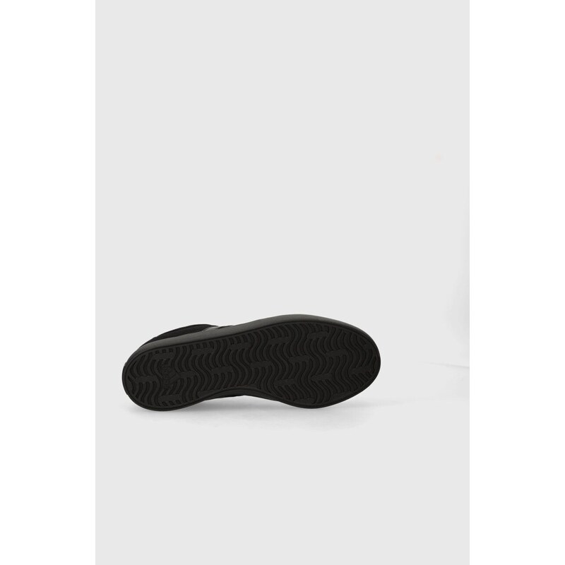 Tenisice od brušene kože adidas COURT boja: crna, ID9184
