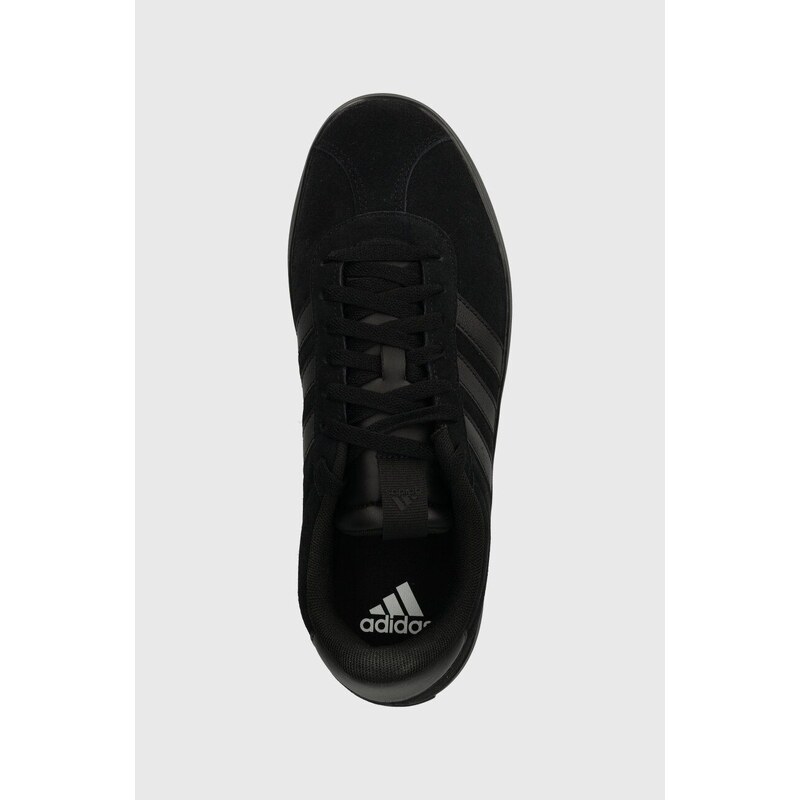 Tenisice od brušene kože adidas COURT boja: crna, ID9184