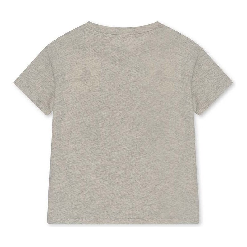 Dječja pamučna majica kratkih rukava Konges Sløjd boja: siva, s tiskom