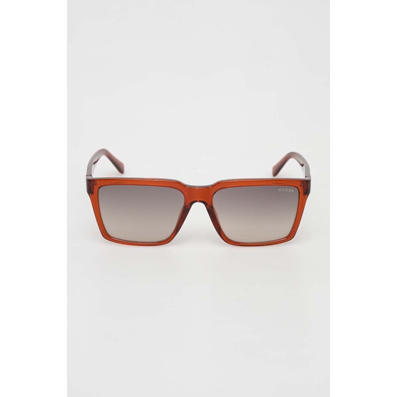 Sunčane naočale Guess za muškarce, boja: narančasta, GU00084_5850G