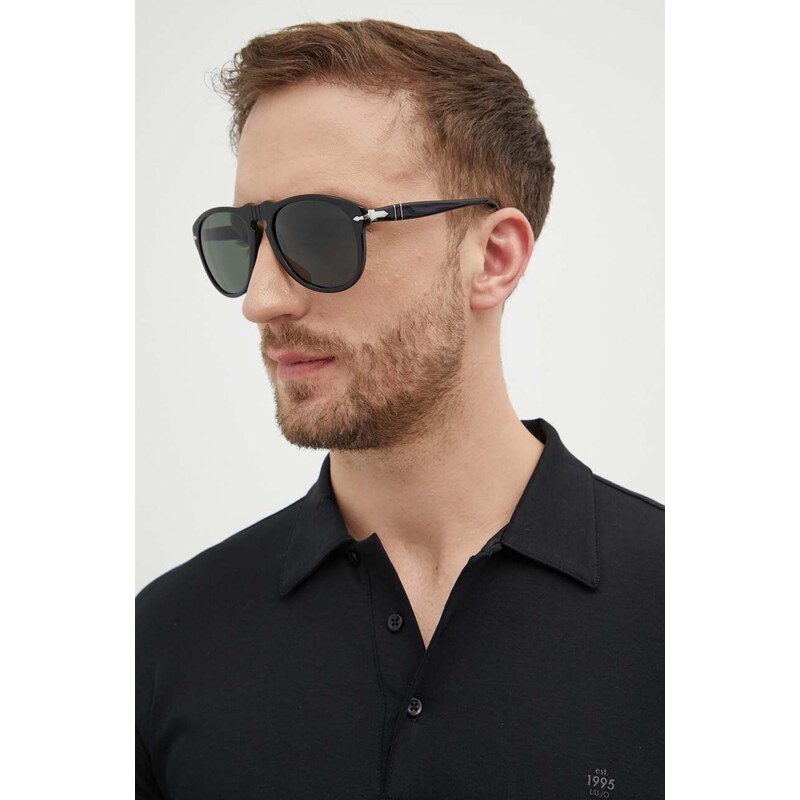Sunčane naočale Persol za muškarce, boja: crna