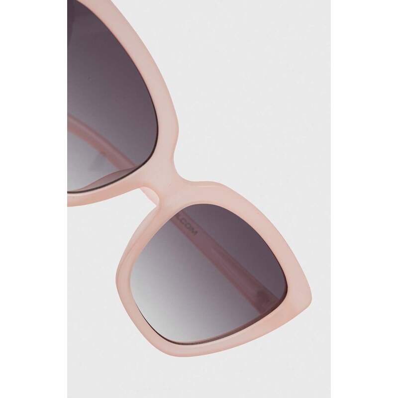 Sunčane naočale Volcom za žene, boja: ružičasta