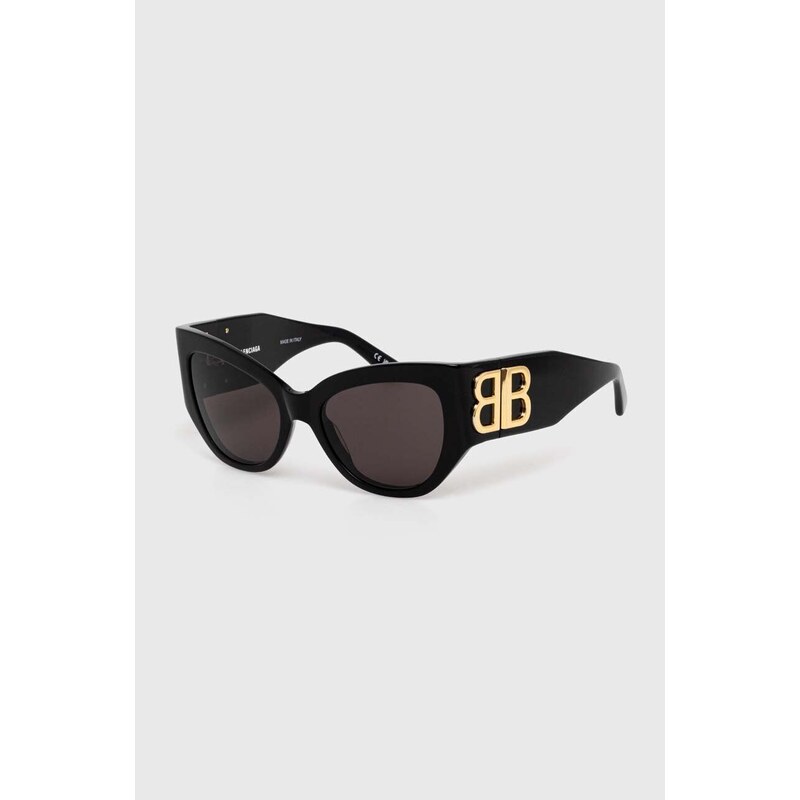 Sunčane naočale Balenciaga za žene, boja: crna, BB0322S