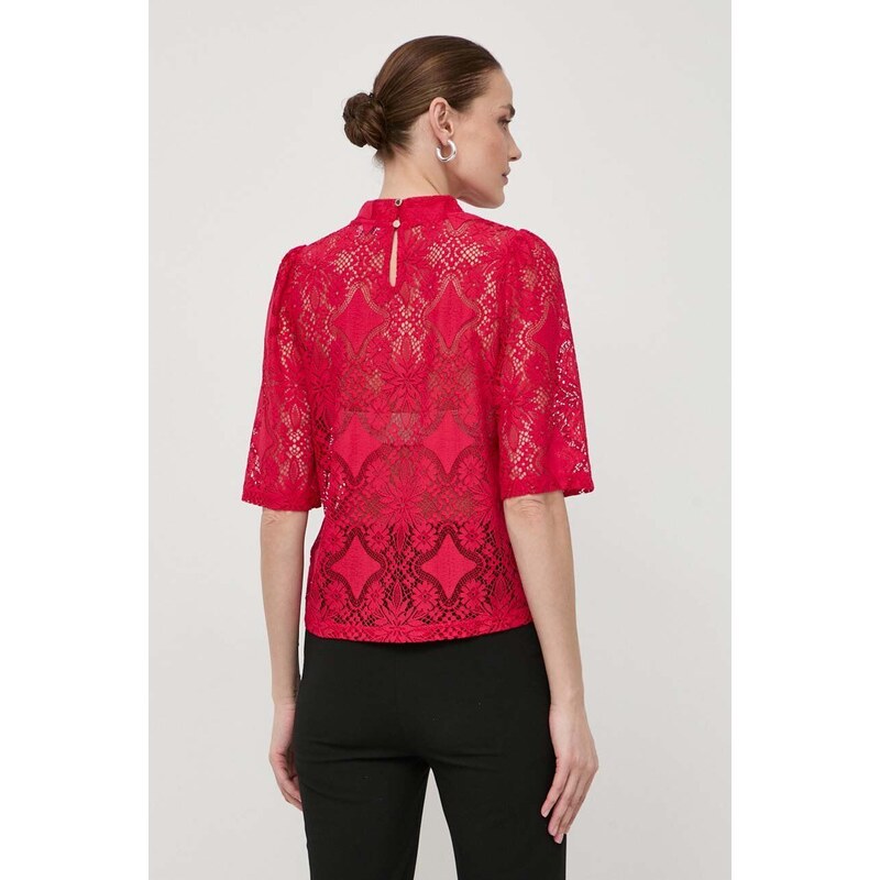 Bluza Morgan za žene, boja: crvena, bez uzorka