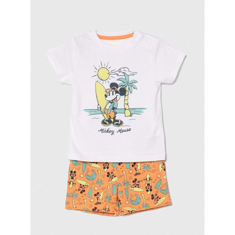 Pidžama za bebe Zippy x Disney boja: bijela, s uzorkom
