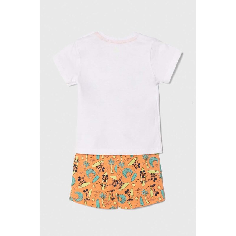 Pidžama za bebe Zippy x Disney boja: bijela, s uzorkom