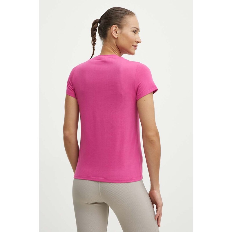 Majica kratkih rukava za trening Reebok Identity Training ID TRAIN boja: ružičasta, 100076264