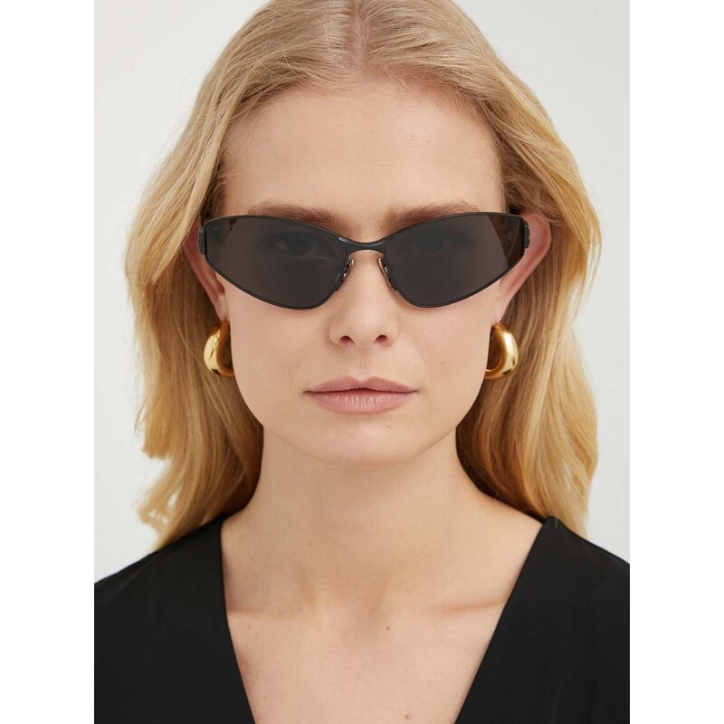 Sunčane naočale Balenciaga za žene, boja: crna, BB0335S
