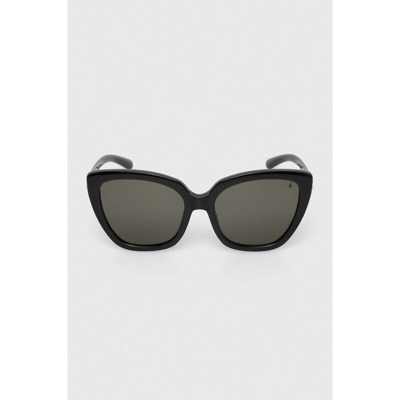 Sunčane naočale Volcom za žene, boja: crna