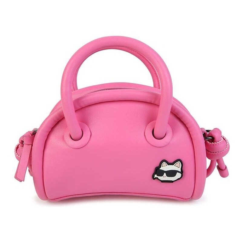 Dječja torba Karl Lagerfeld boja: ružičasta
