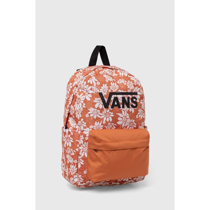 Dječji ruksak Vans OLD SKOOL GROM BACKPACK boja: narančasta, veliki, s uzorkom