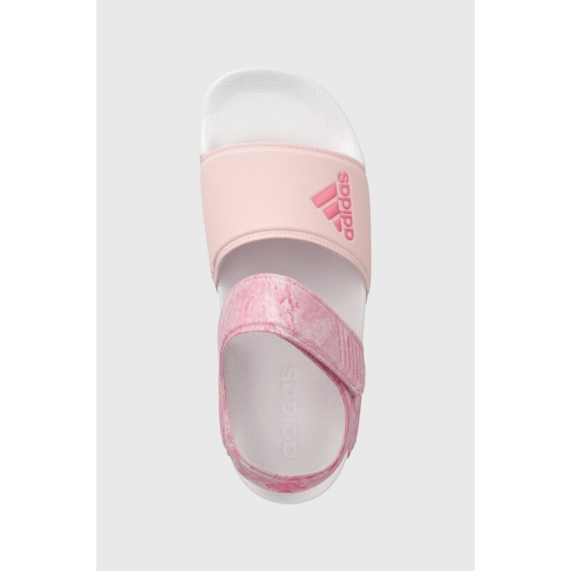 Dječje sandale adidas ADILETTE SANDAL K boja: ružičasta