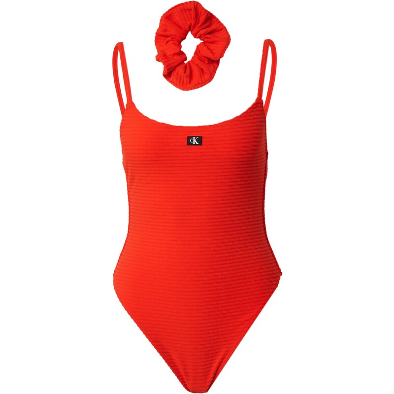 Calvin Klein Swimwear Jednodijelni kupaći kostim crvena