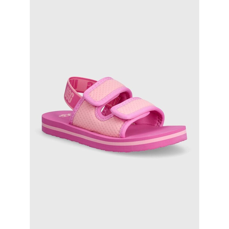Dječje sandale UGG LENNON SLINGBACK boja: ružičasta
