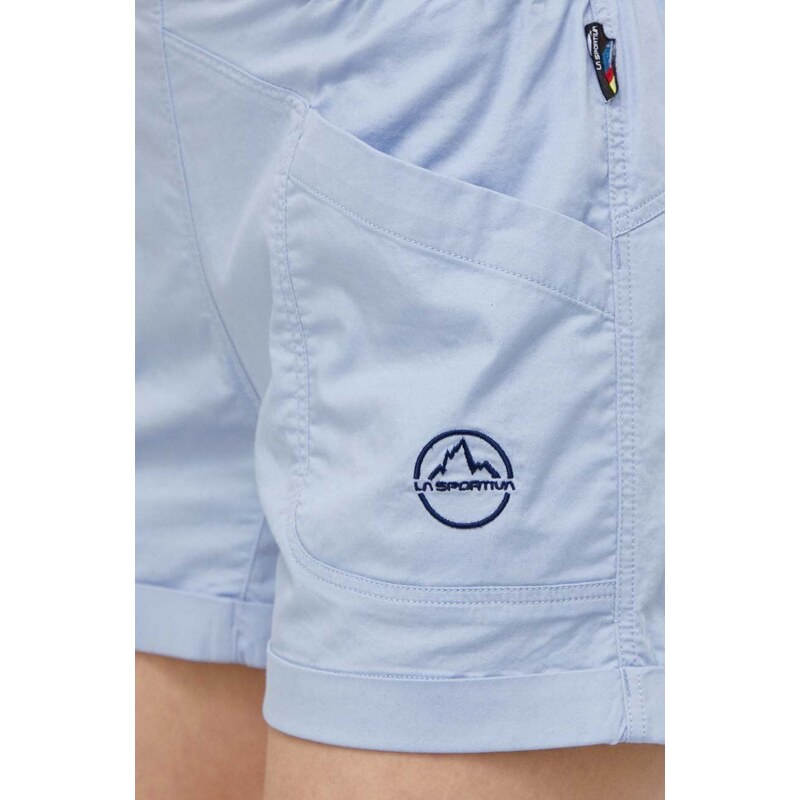Kratke outdoor hlače LA Sportiva Escape bez uzorka, srednje visoki struk