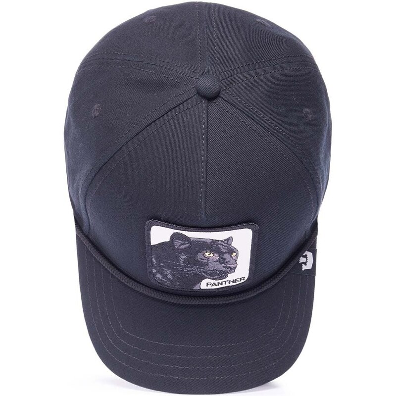 Pamučna kapa sa šiltom Goorin Bros Panther boja: crna, 101-1108