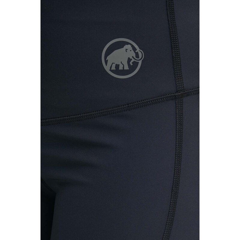 Sportske kratke hlače Mammut Massone za žene, boja: crna, bez uzorka, visoki struk