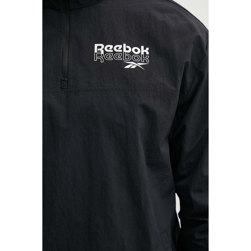 Dukserica Reebok Brand Proud za muškarce, boja: crna, s tiskom, 100076463