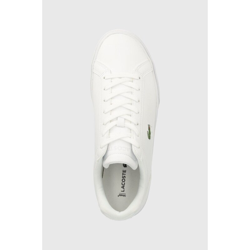 Kožne tenisice Lacoste Lerond Pro Leather Tonal boja: bijela, 45CMA0100