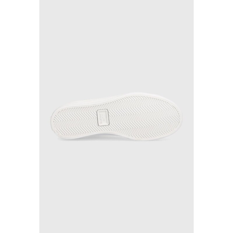 Kožne tenisice Lacoste Lerond Pro Leather Tonal boja: bijela, 45CMA0100