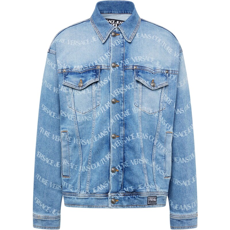 Versace Jeans Couture Prijelazna jakna '76UP400' plavi traper / bijela