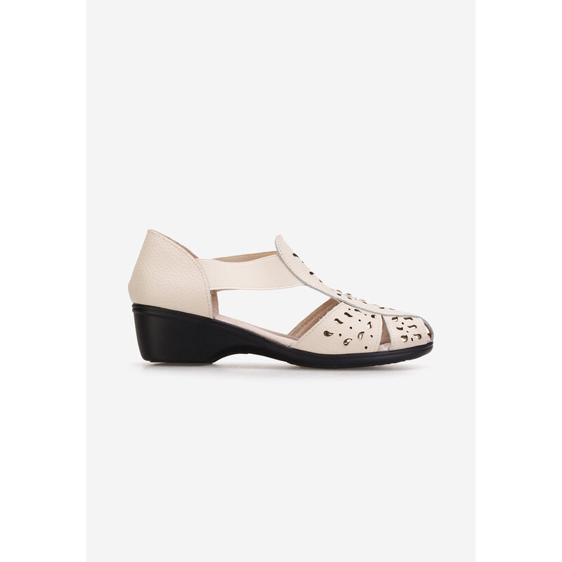 Zapatos Sandale od prirodne kože Melona bež