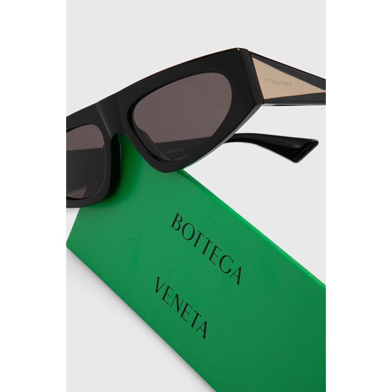 Sunčane naočale Bottega Veneta za žene, boja: crna, BV1277S