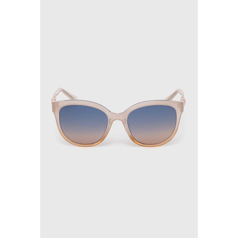 Sunčane naočale Guess za žene, boja: bež, GU7877_5357B