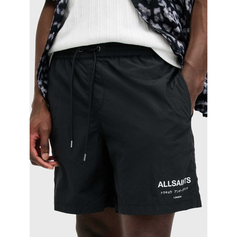 AllSaints Kupaće hlače 'LANI' siva / crna / bijela