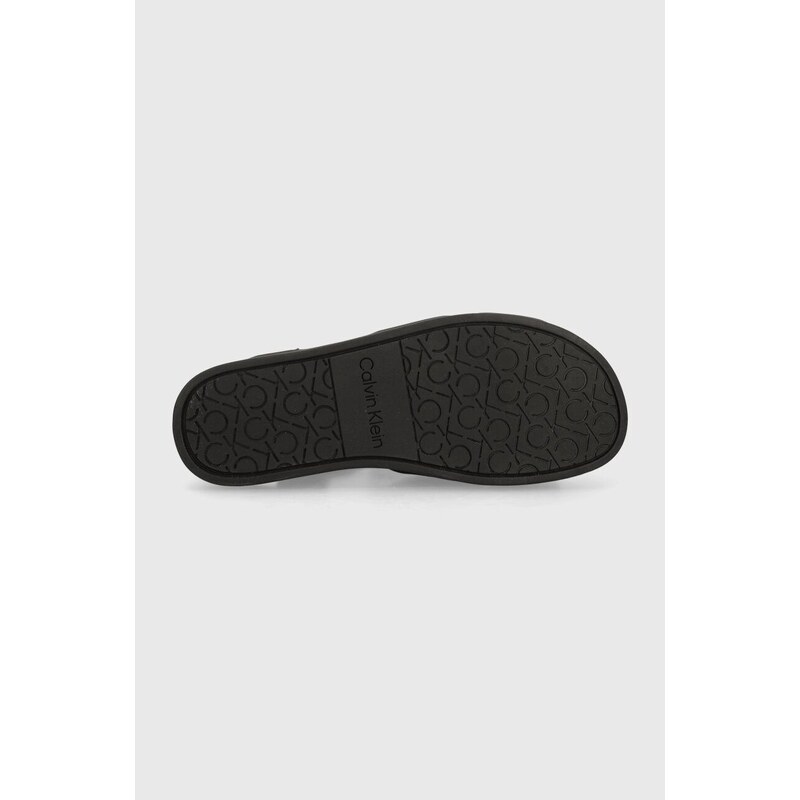 Sandale Calvin Klein FISHERMAN SANDAL NEO za muškarce, boja: crna, HM0HM01415