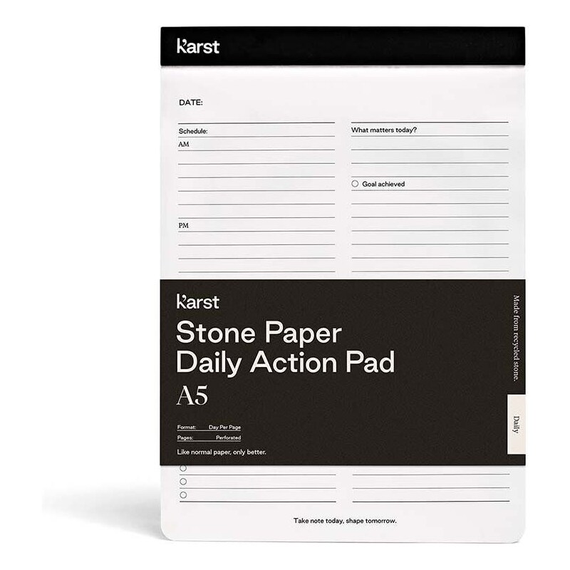 Planer Karst Daily Action Pad A5