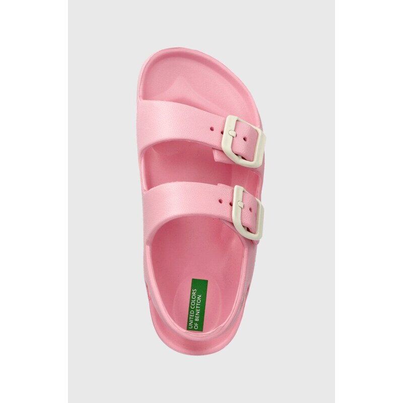 Dječje sandale United Colors of Benetton boja: ružičasta
