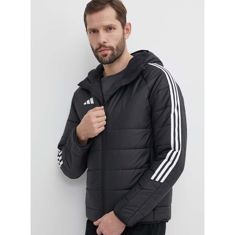 Sportska jakna adidas Performance Tiro 24 boja: crna, za zimu, IJ7388