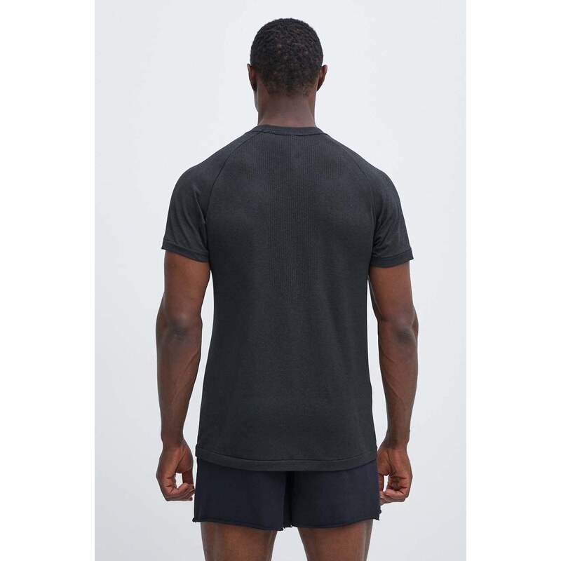 Majica kratkih rukava za trening New Balance Knit boja: crna, bez uzorka, MT41080BK