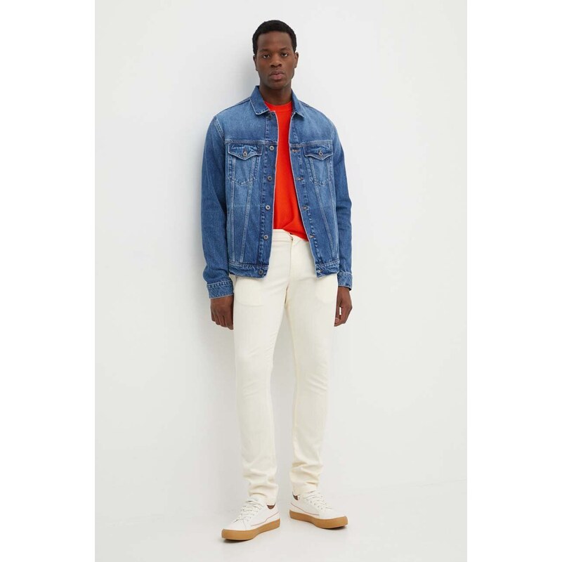 Traper jakna Pepe Jeans REGULAR JACKET za muškarce, za prijelazno razdoblje, PM402715HW3