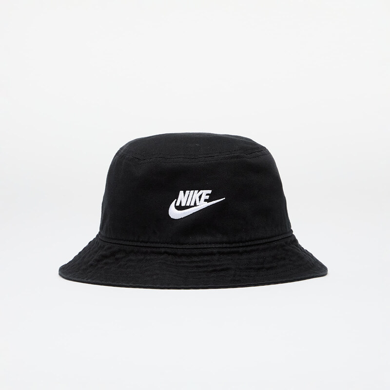 Šešir Nike Apex Futura Washed Bucket Hat Black/ White