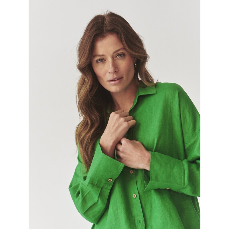 TATUUM Bluza 'Mandragia' zelena