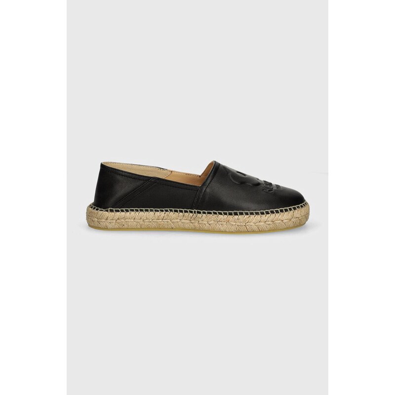 Kožne espadrile Kenzo Boke Flower 2.0 boja: crna, FE52ES021L78.99